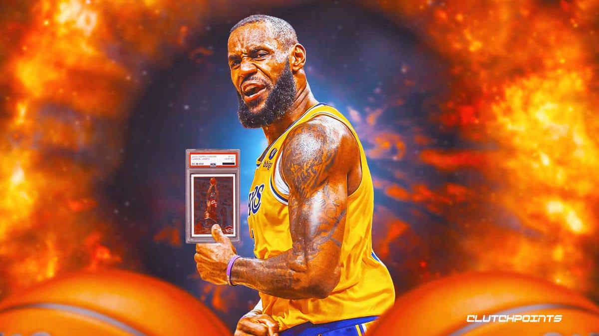 LeBron James, Lakers, NBA, Cards