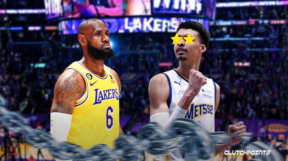 LeBron James, Victor Wembanyama, Lakers
