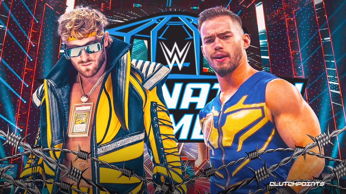 Logan Paul, Austin Theory, Seth Rollins, Montez Ford, WWE, Elimination Chamber,