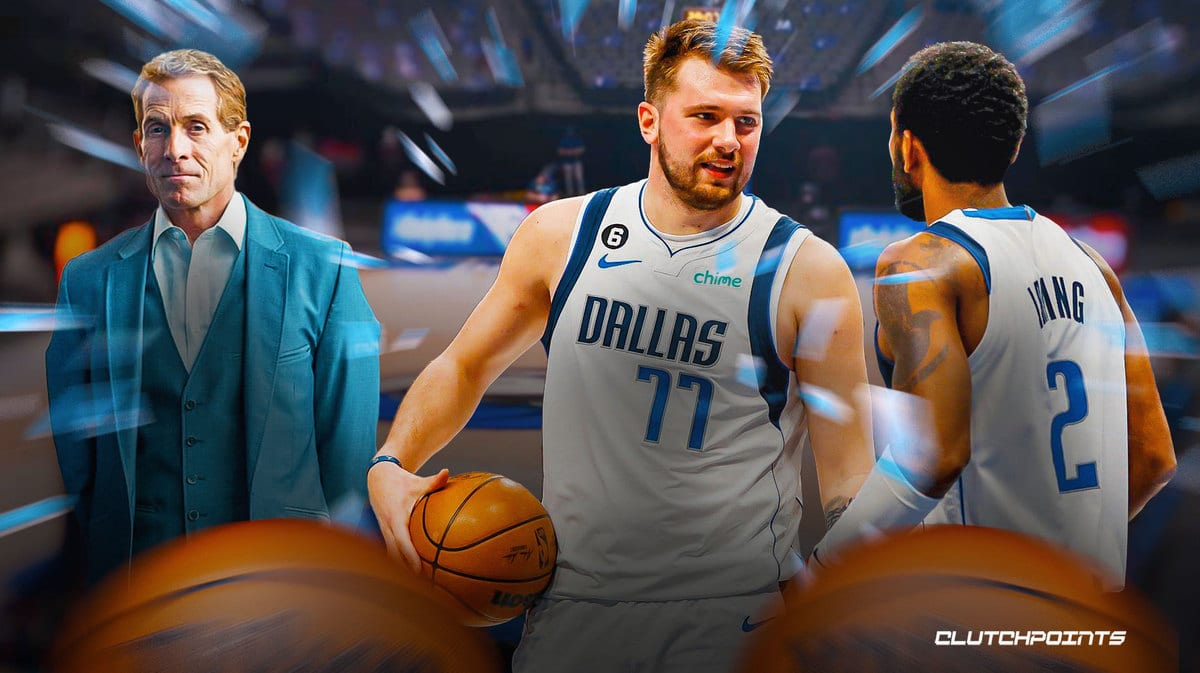 Luka Doncic, Kyrie Irving, Mavs, Skip Bayless