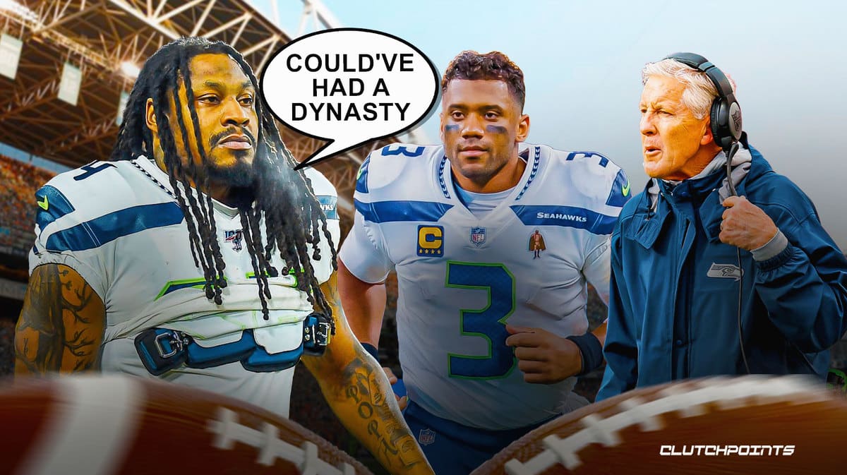 Marshawn Lynch, Russell Wilson, Pete Carroll, Seahawks