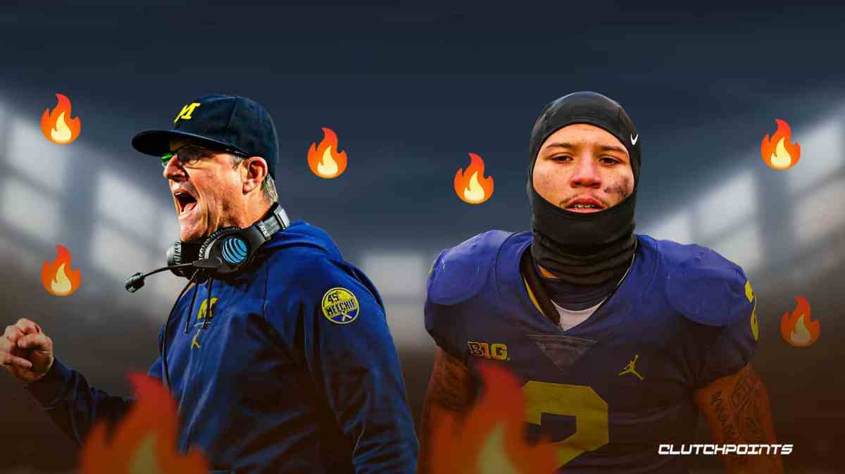 Michigan football, Jim Harbaugh, Blake Corum, Jim Harbaugh Blake Corum, Blake Corum Michigan