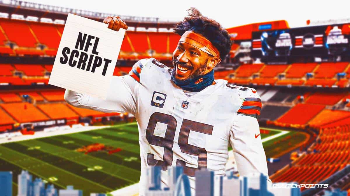 Myles Garrett, Browns, Pro Bowl, Myles Garrett Pro Bowl, Myles Garrett Browns