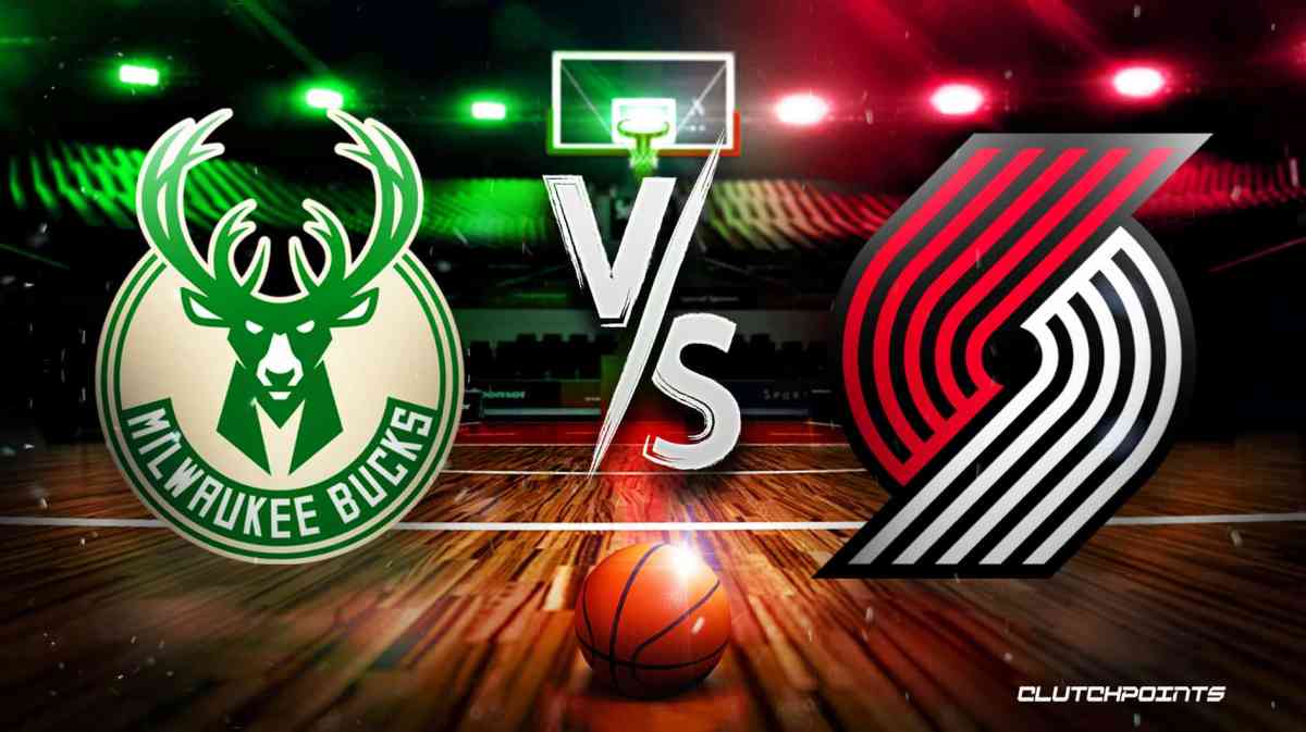 Bucks Trail Blazers prediction