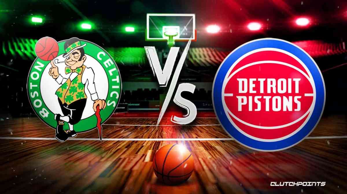 Celtics Pistons prediction