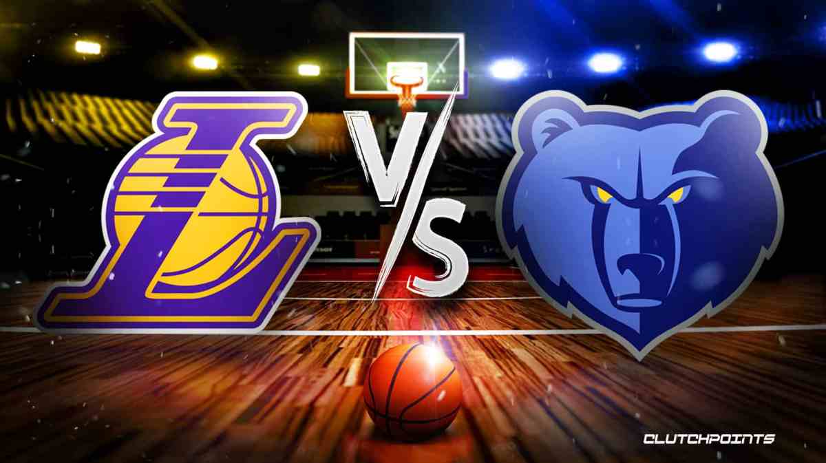 Lakers Grizzlies prediction