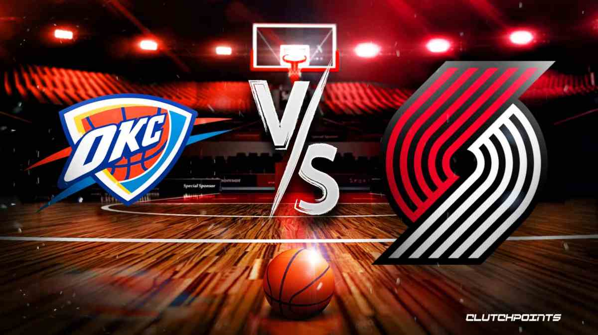Thunder Blazers prediction