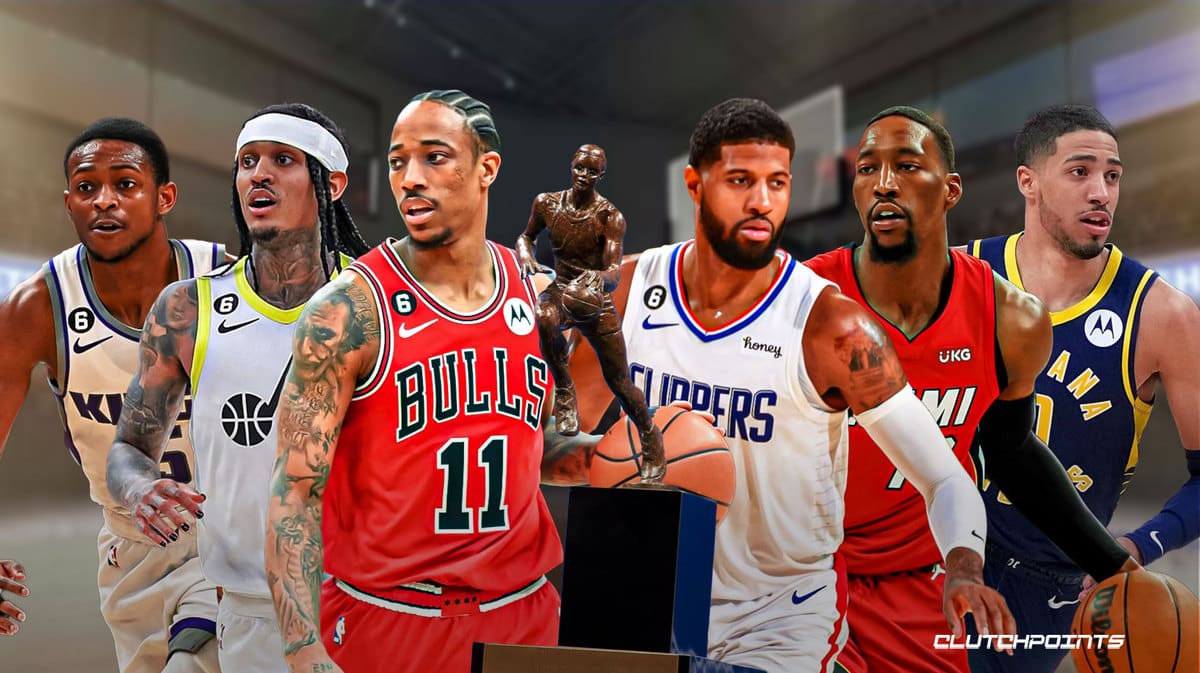 NBA MVP Paul George DeMar DeRozan Tyrese Haliburton Bam Adebayo