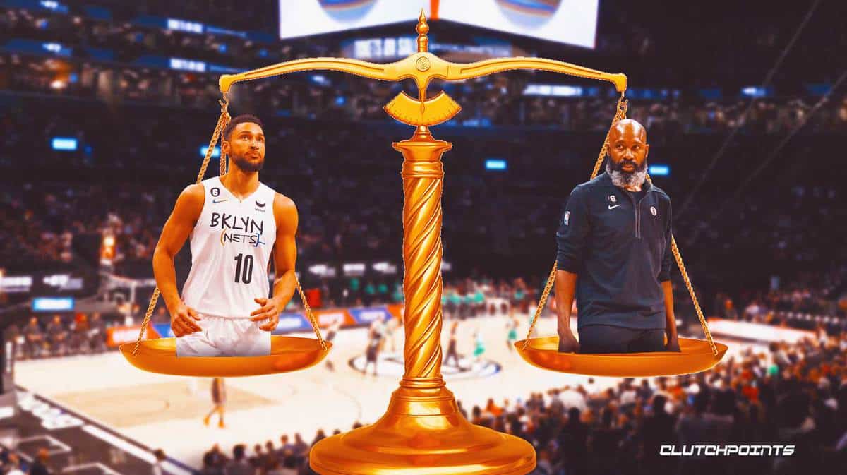 Ben Simmons, Jacque Vaughn, Nets