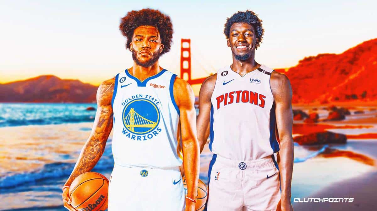 James Wiseman, Saddiq Bey, Warriors, Pistons