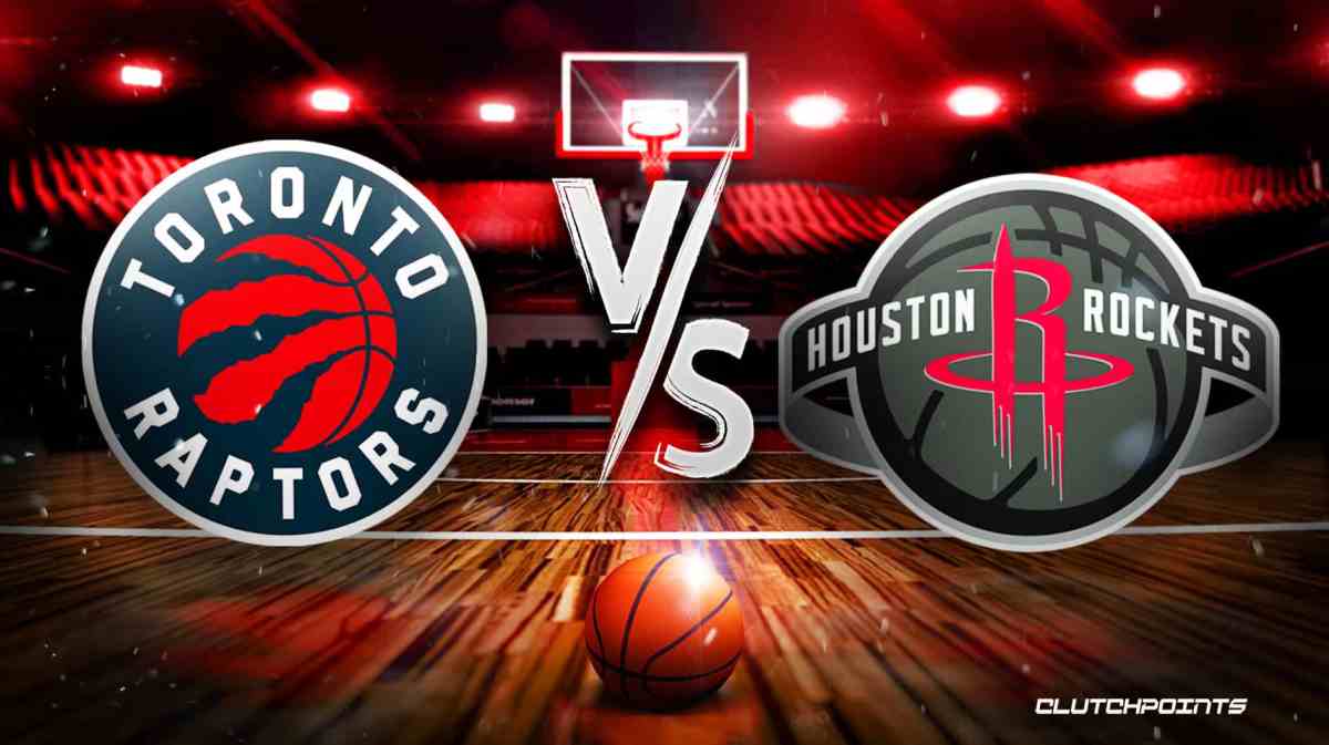 Raptors Rockets prediction