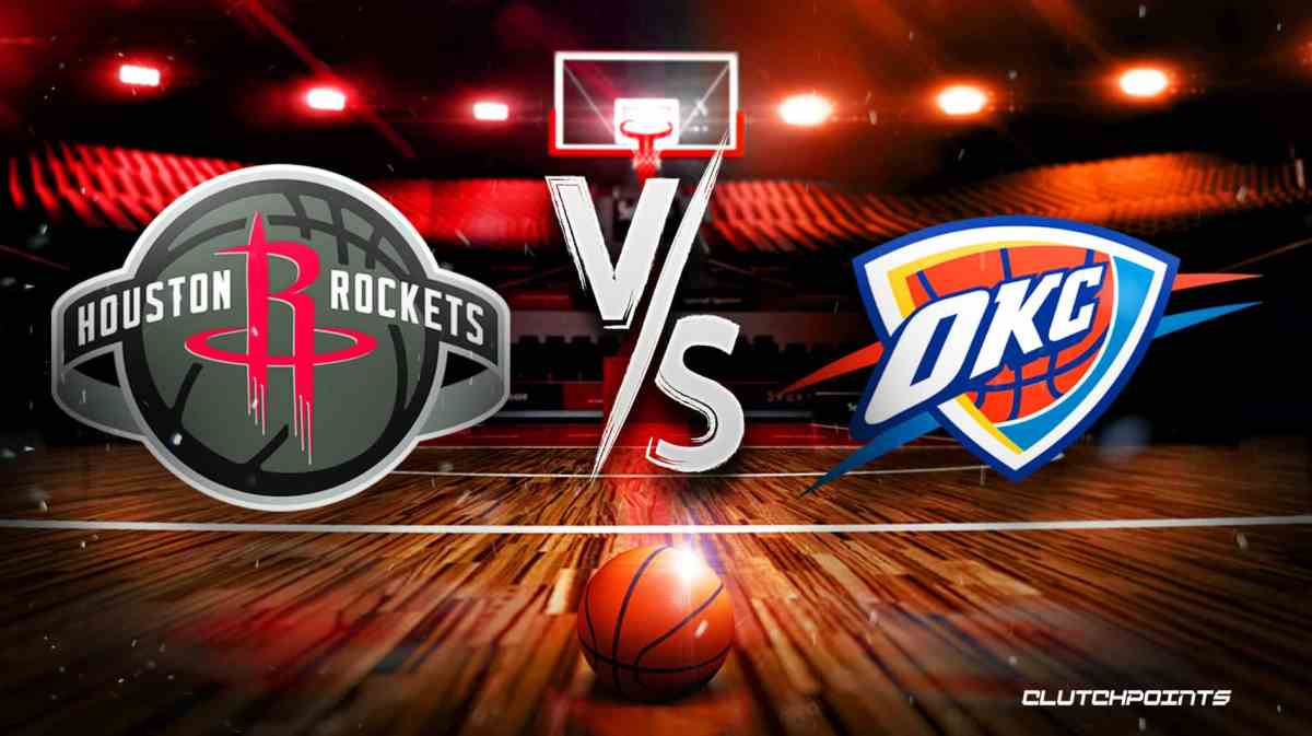 Rockets Thunder prediction