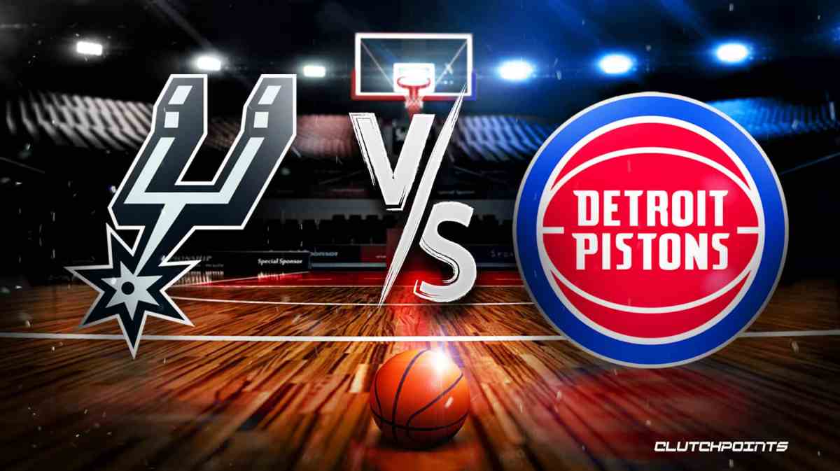 Spurs Pistons prediction