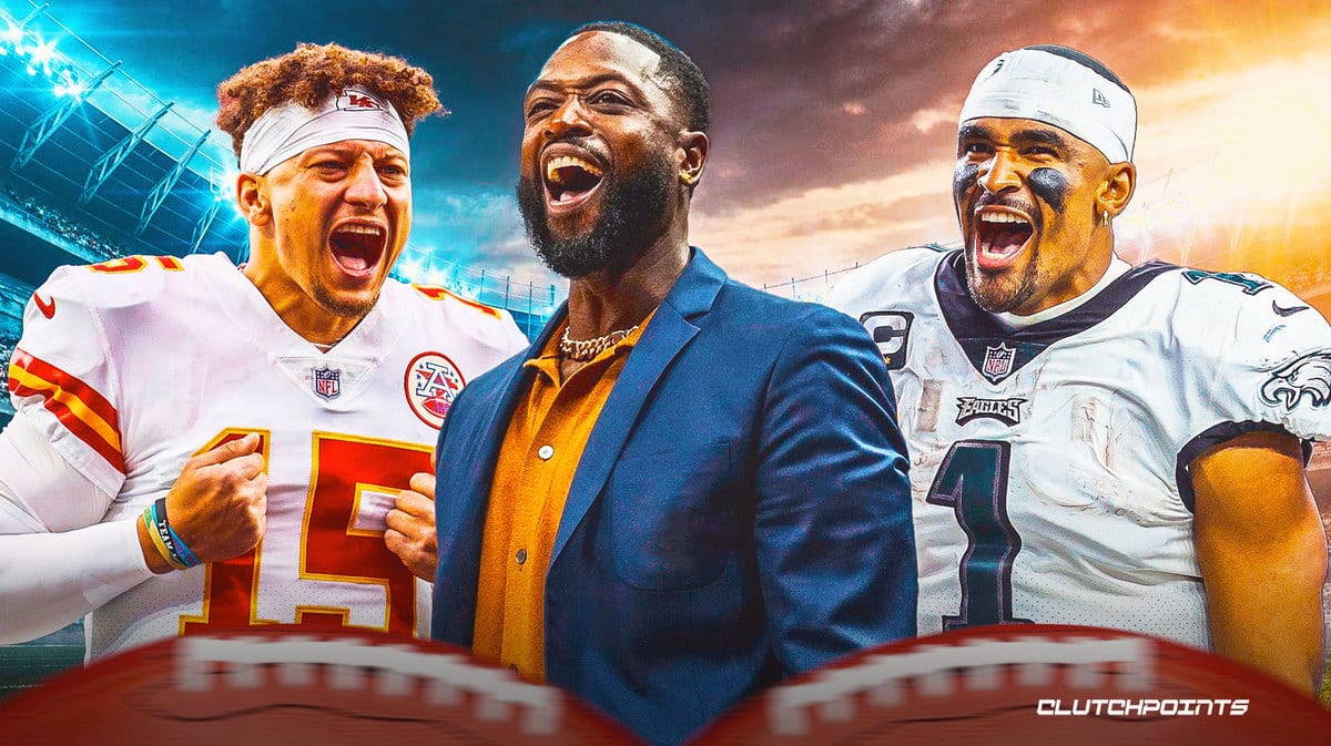 Patrick Mahomes, Jalen Hurts, Dwyane Wade, Super Bowl