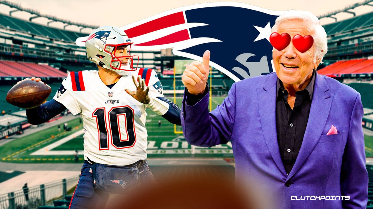 Robert Kraft, Mac Jones, Patriots, Bill Belichick