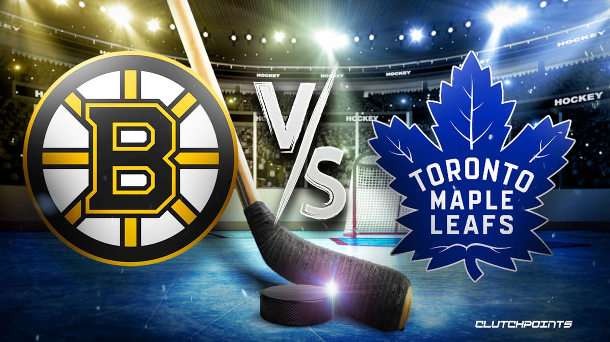 NHL Odds BruinsMaple Leafs prediction, pick, how to watch