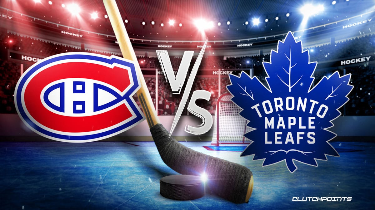 NHL Odds Canadiens-Maple Leafs prediction, pick, how to watch