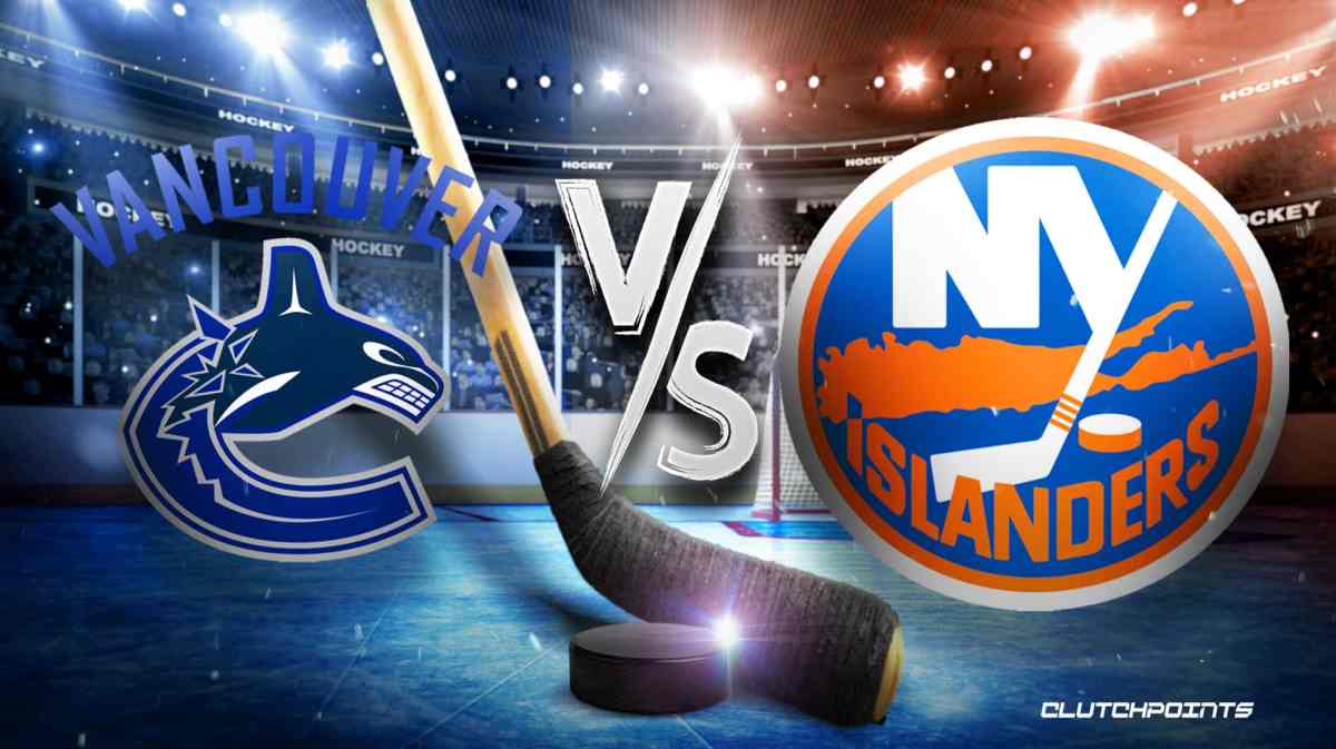 Canucks Islanders prediction