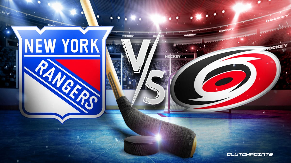 NHL Odds RangersHurricanes prediction, pick, how to watch