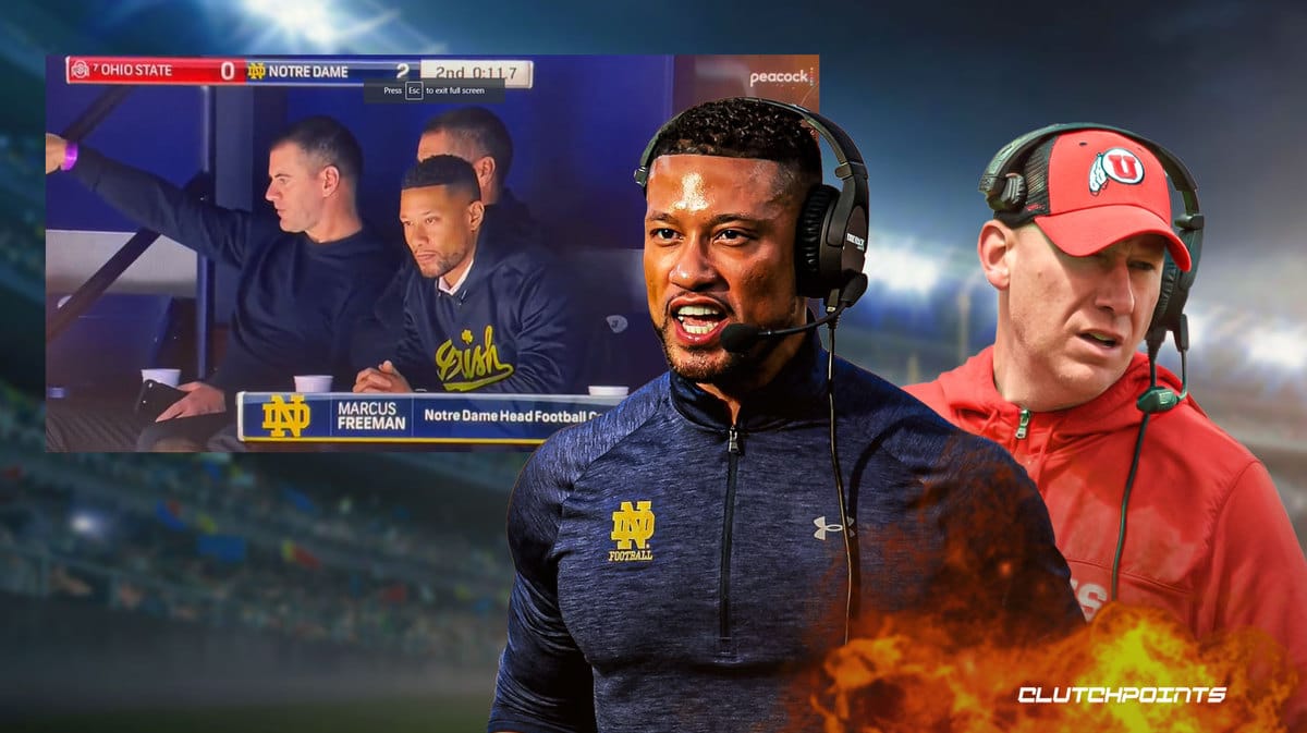 Notre Dame football, Marcus Freeman, Utah football, Notre Dame offensive coordinator,