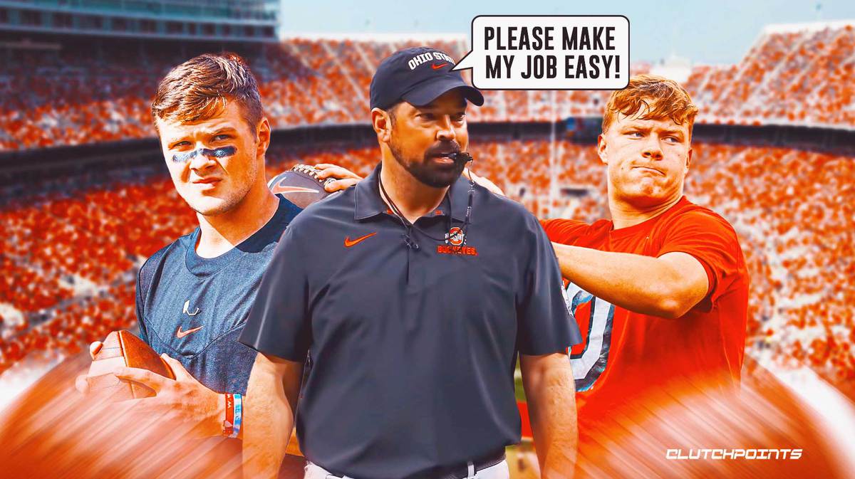 Ryan Day, Kyle McCord, Devin Brown, Ohio State Football