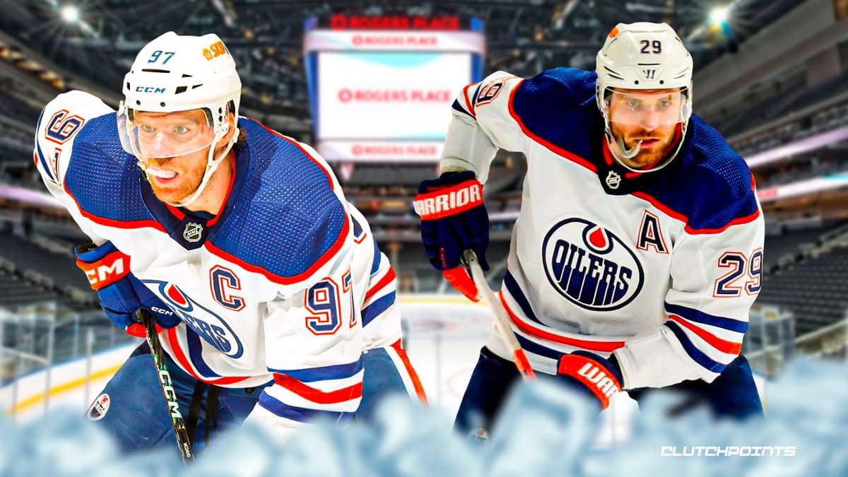 Connor McDavid, Leon Draisaitl, Edmonton Oilers, Connor McDavid Oilers, Leon Draisaitl Oilers