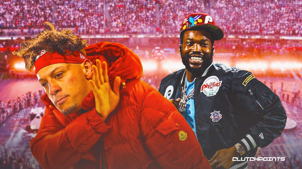 Patrick Mahomes, Meek Mill, Chiefs, Eagles, Super Bowl