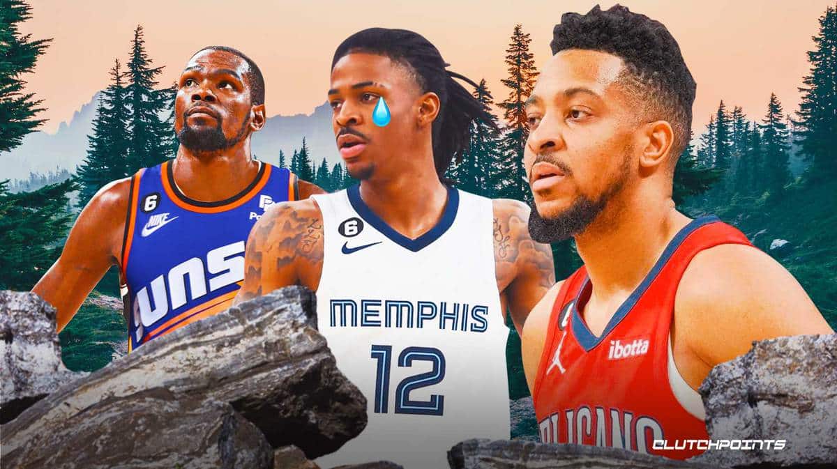 CJ McCollum, Kevin Durant, Ja Morant, New Orleans Pelicans, Phoenix Suns
