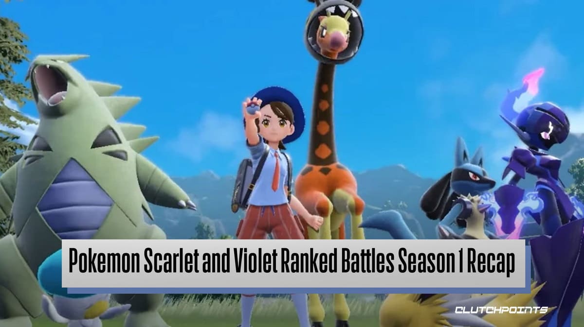 Pokemon Scarlet And Violet Ranked Battles Season 1 Recap