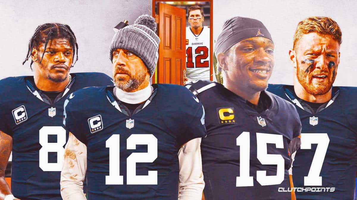 Raiders, Tom Brady, Aaron Rodgers, Lamar Jackson