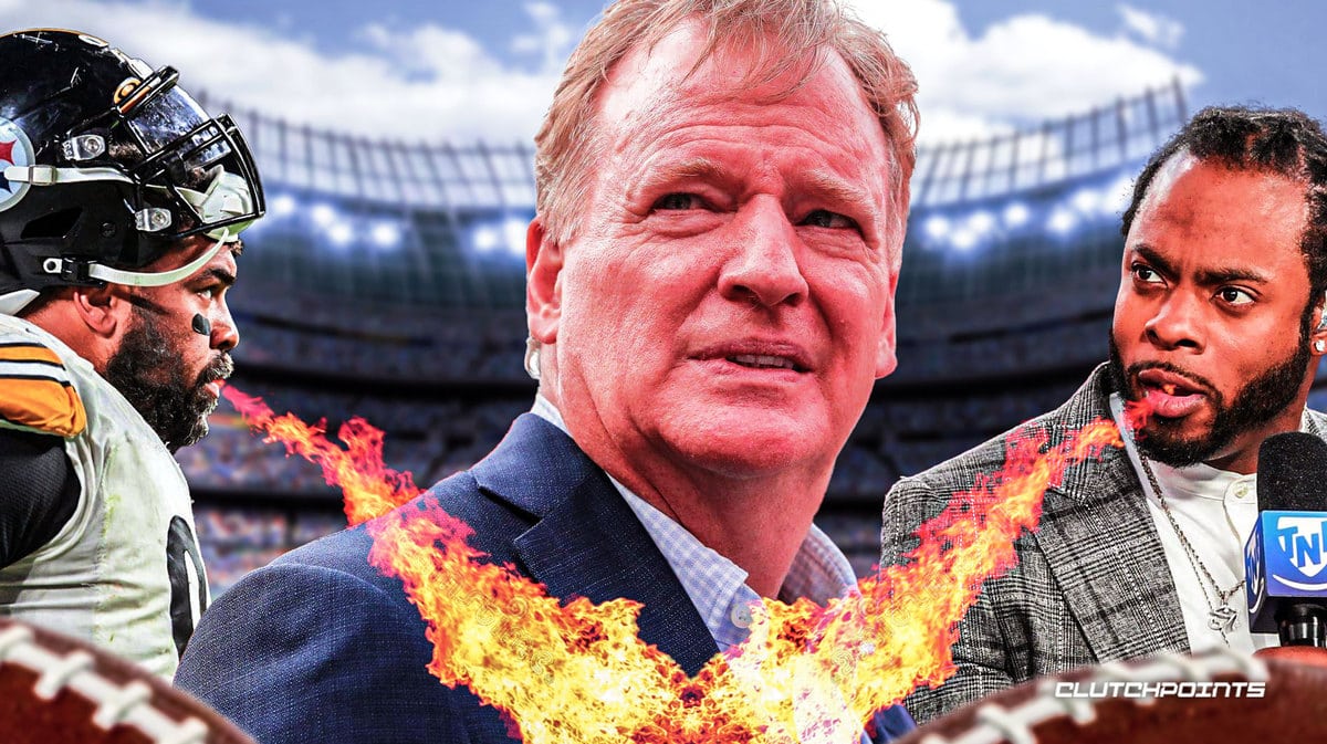 NFL, Richard Sherman, Cam Heyward, Roger Goodell