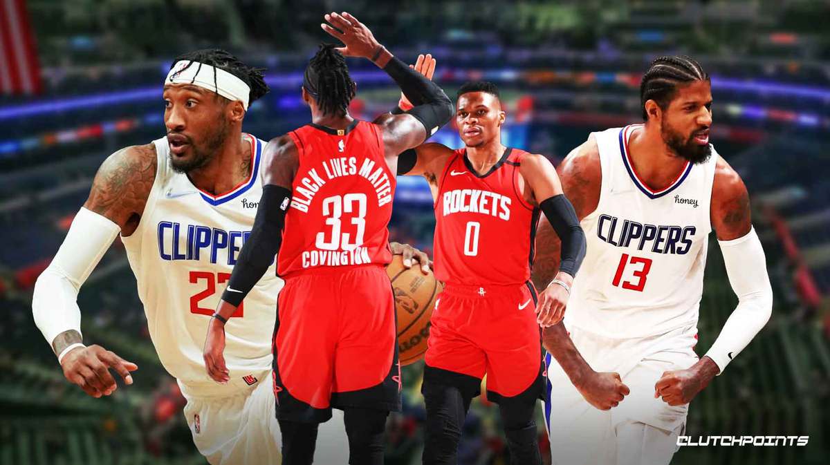 Russell Westbrook, Robert Covington, Paul George, Clippers, Rockets, buyout, trade