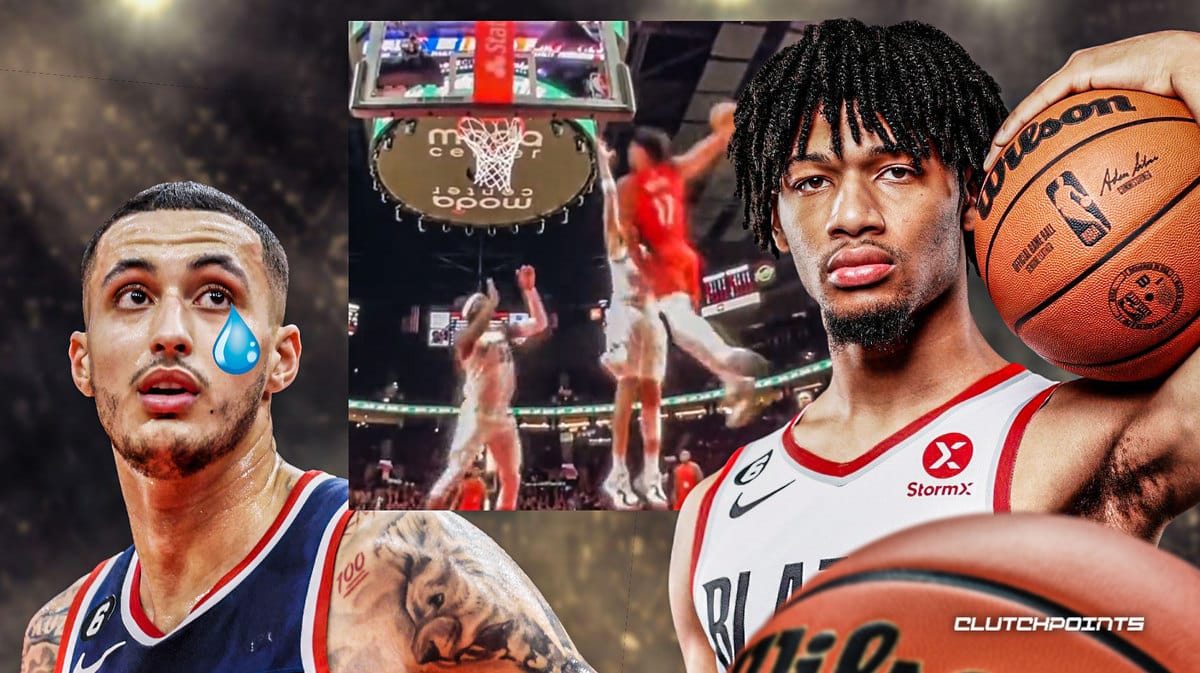 Shaedon Sharpe, Kyle Kuzma, Blazers, Wizards, dunk contest
