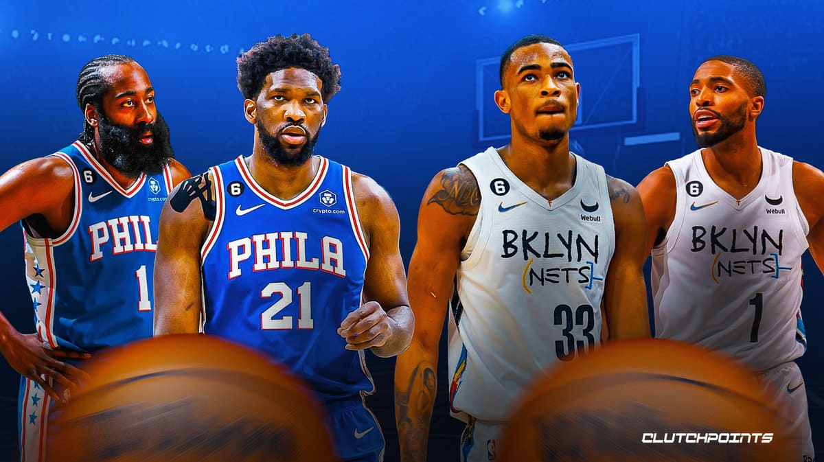 Sixers, Nets, James Harden, Joel Embiid, Nic Claxton, Mikal Bridges
