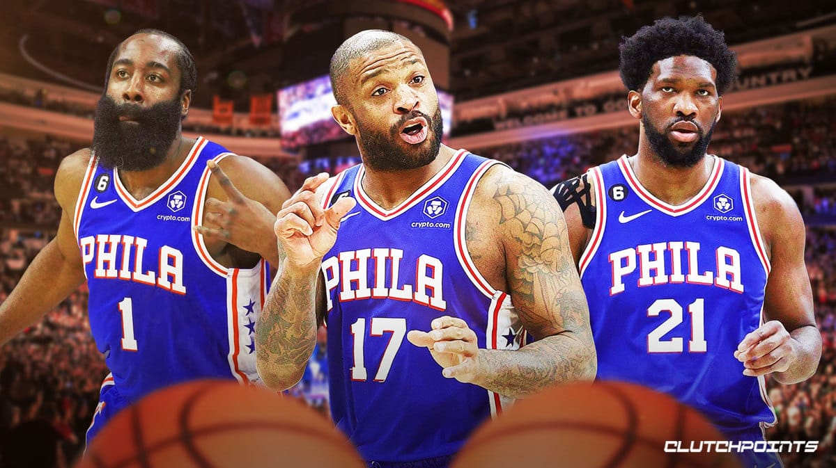 Sixers, P.J. Tucker, Joel Embiid, James Harden