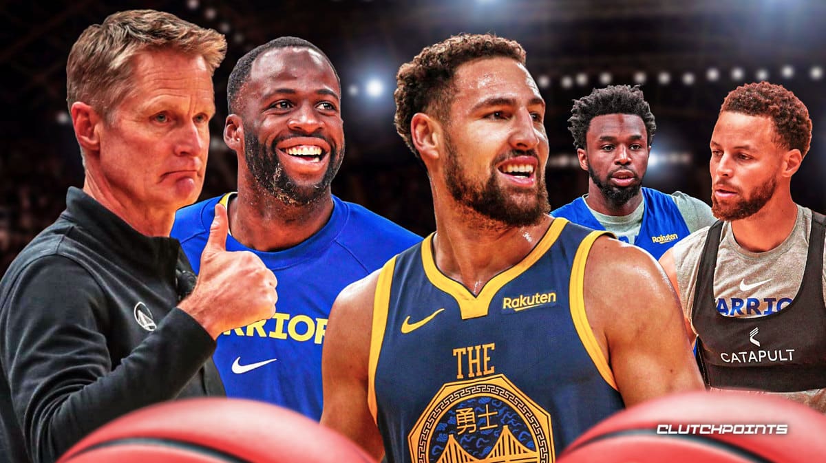 Warriors, Steve Kerr, Draymond Green, Klay Thompson, Andrew Wiggins, Stephen Curry