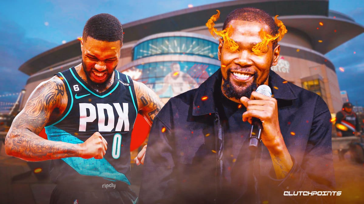 Kevin Durant, Damian Lillard, Phoenix Suns, Portland Trail Blazers