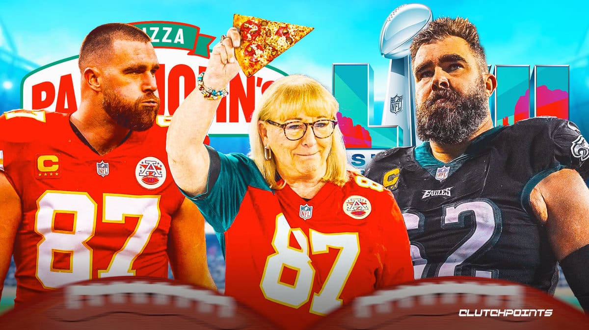 Donna Kelce adds to split Chiefs-Eagles apparel for Super Bowl