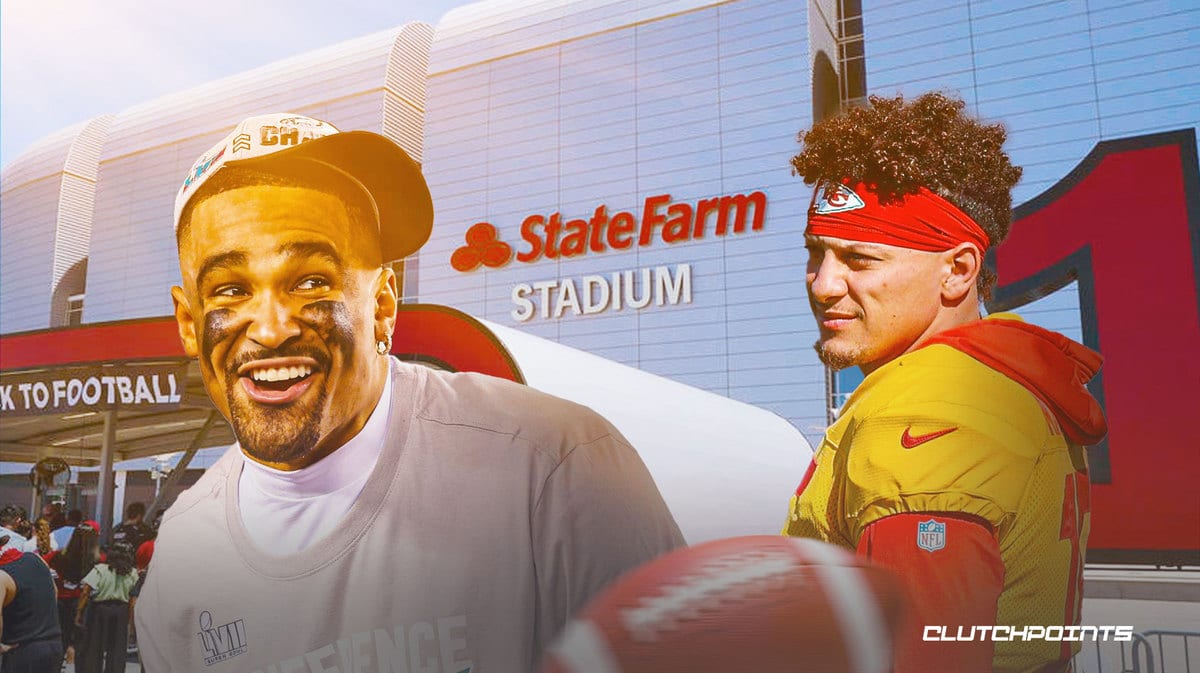 Jalen Hurts, Patrick Mahomes, Eagles, Chiefs, Super Bowl