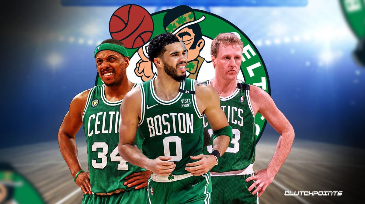 Jayson Tatum, Larry Bird, Paul Pierce, Boston Celtics
