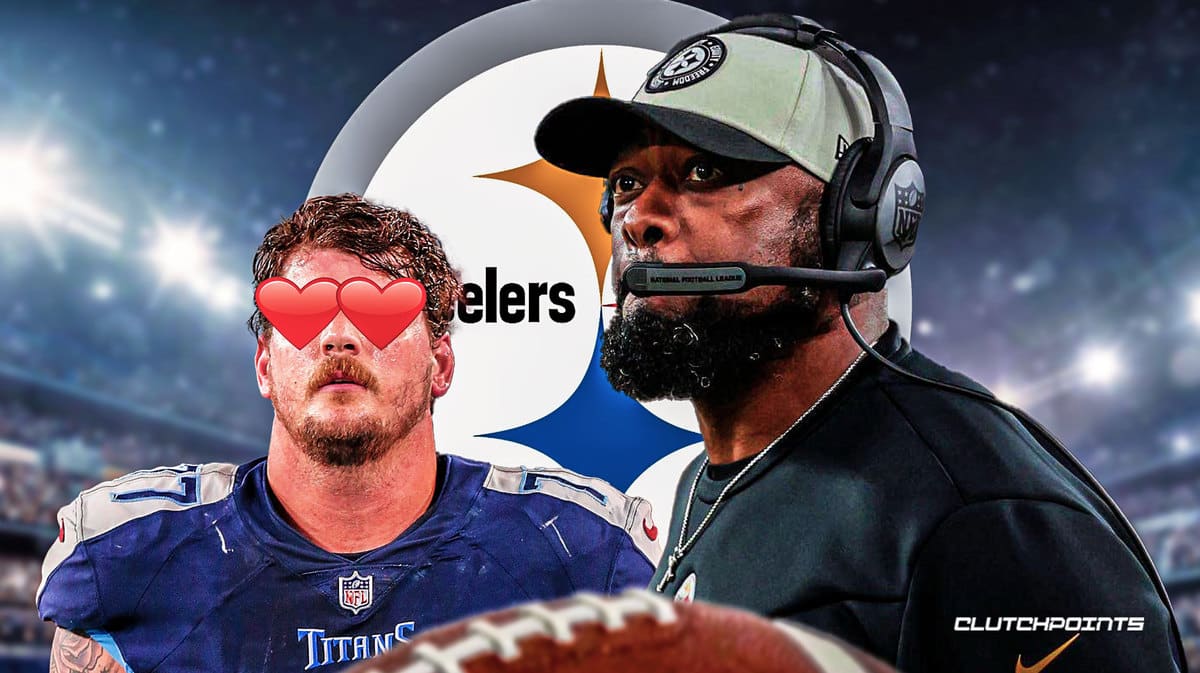 Taylor Lewan, Mike Tomlin, Steelers