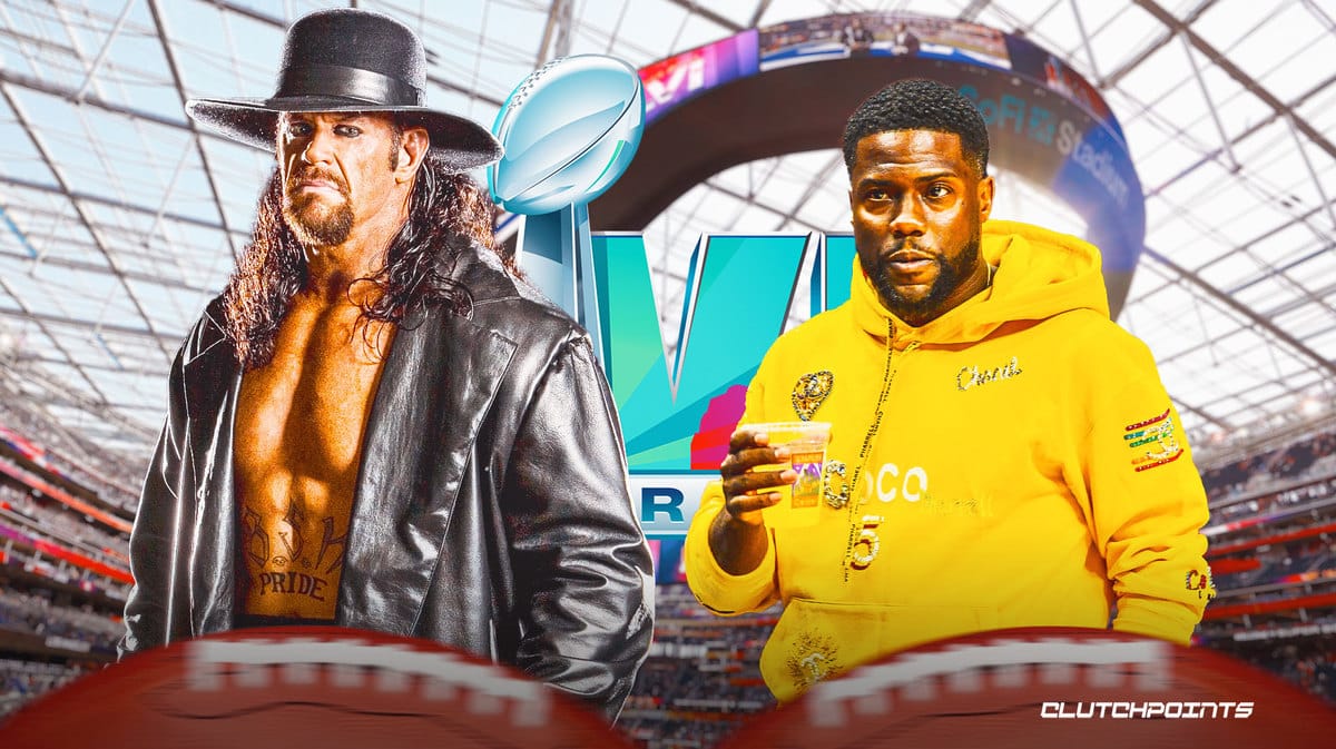 The Undertaker, Kevin Hart, WWE, Super Bowl 57, Draft Kings