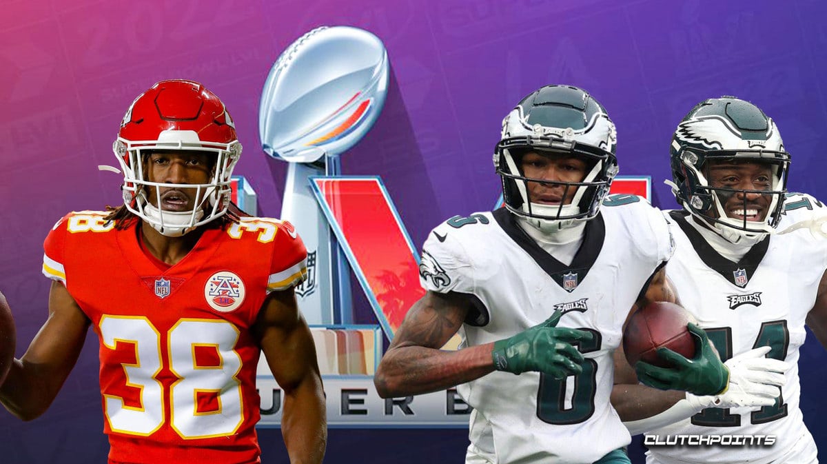 L'Jarius Sneed, AJ Brown, Chiefs, Eagles