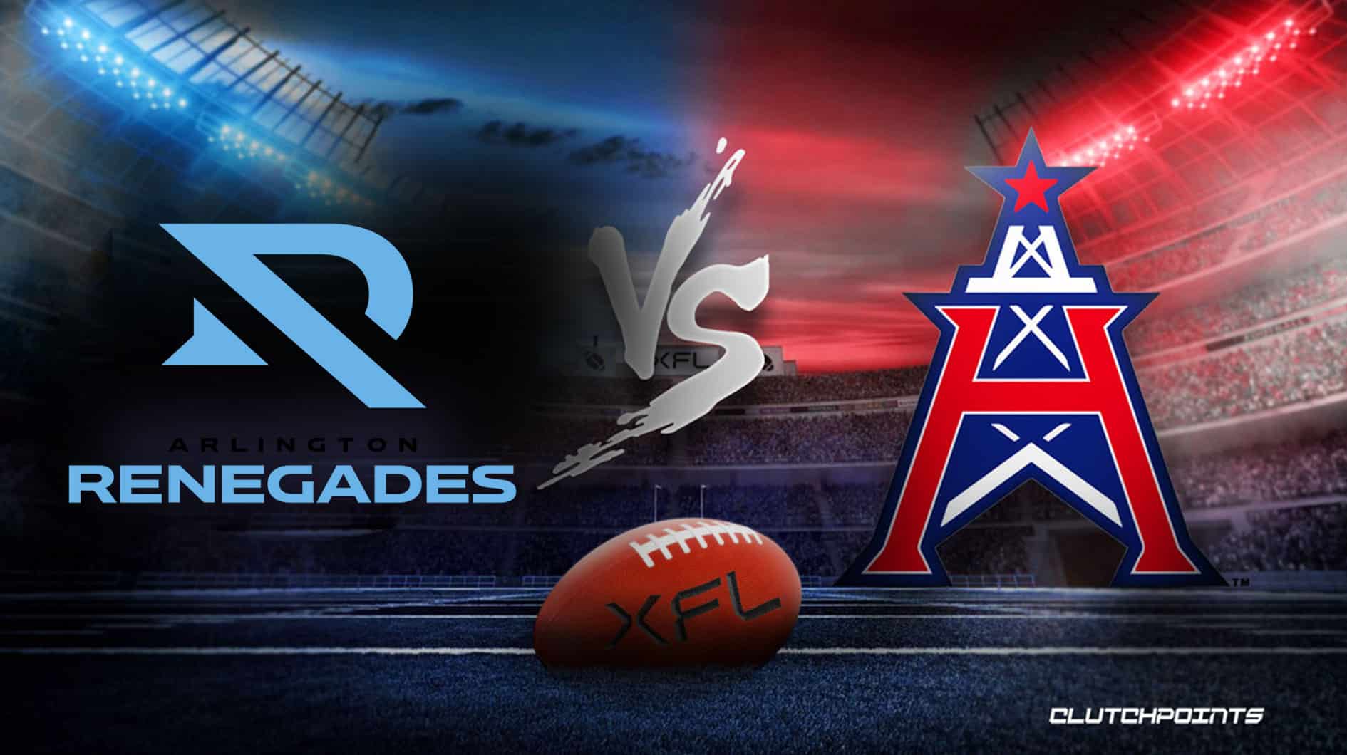 XFL Odds RenegadesRoughnecks prediction, pick, how to watch