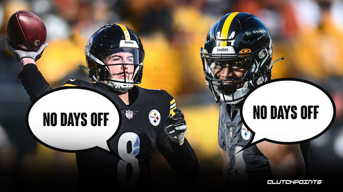 Kenny Pickett, George Pickens, Pittsburgh Steelers