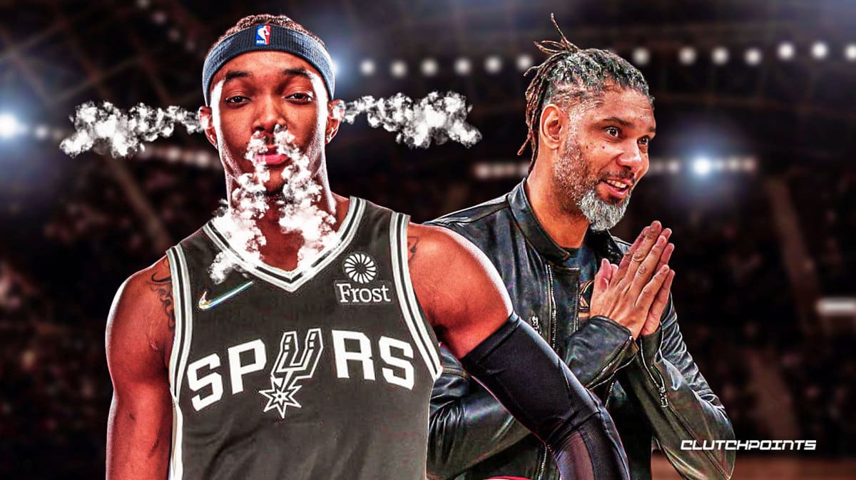 Devonte' Graham, Tim Duncan, San Antonio Spurs