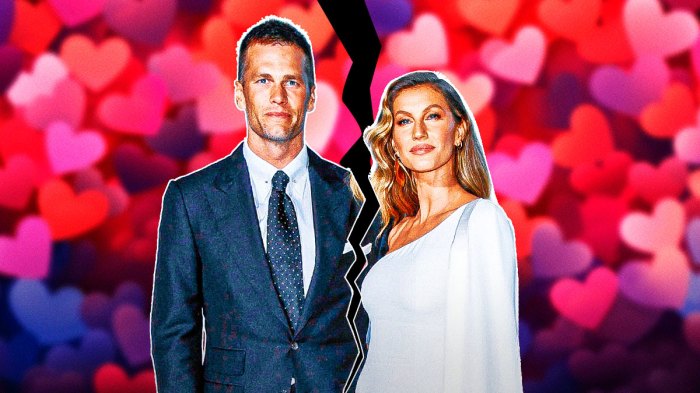 Tom Brady with ex-wife Gisele Bündchen.