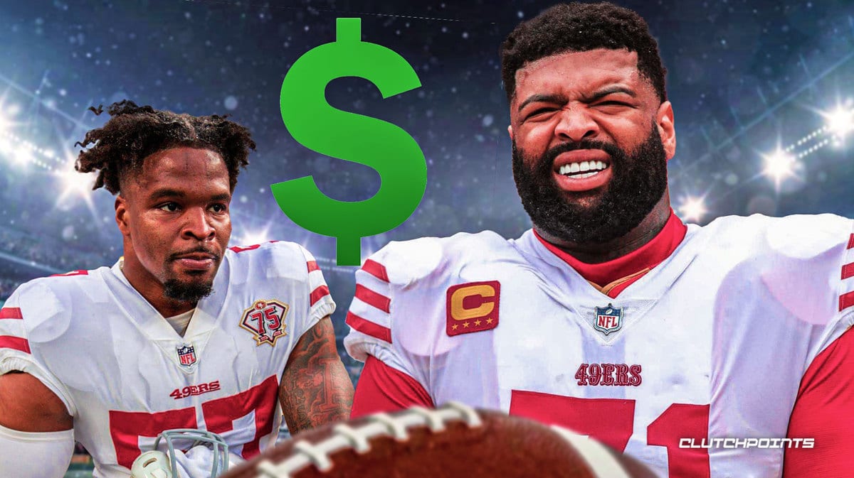 Trent Williams, Dre Greenlaw, San Francisco 49ers