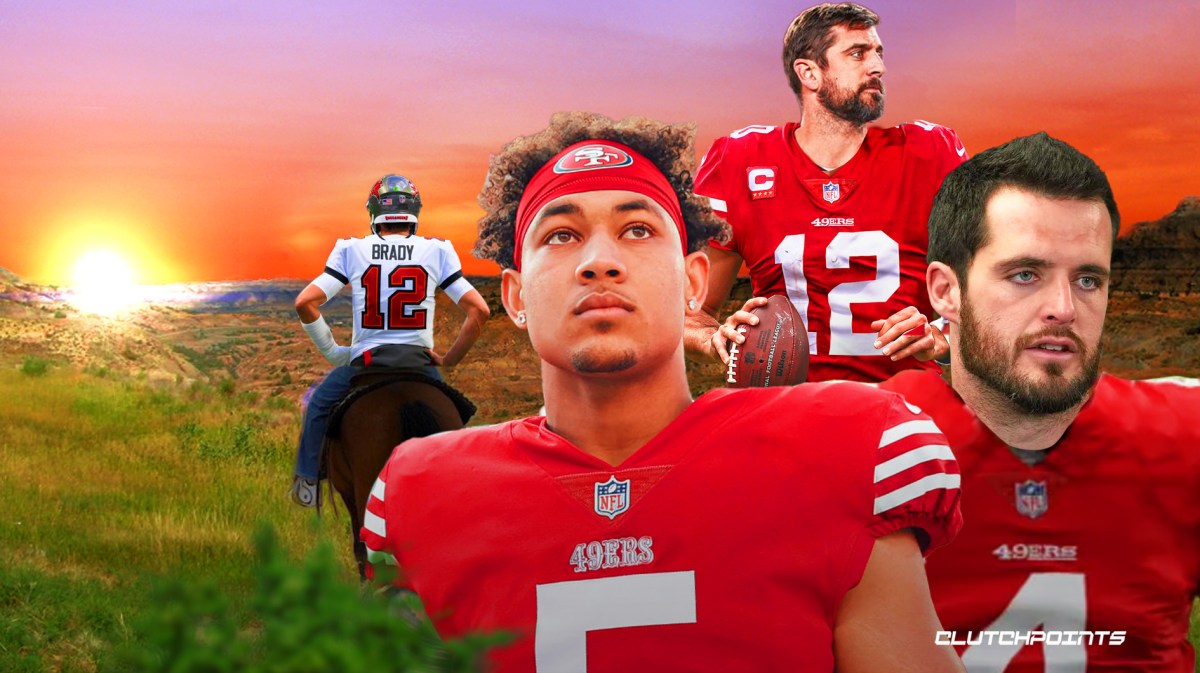 Trey Lance, 49ers, Derek Carr, Aaron Rodgers, Tom Brady