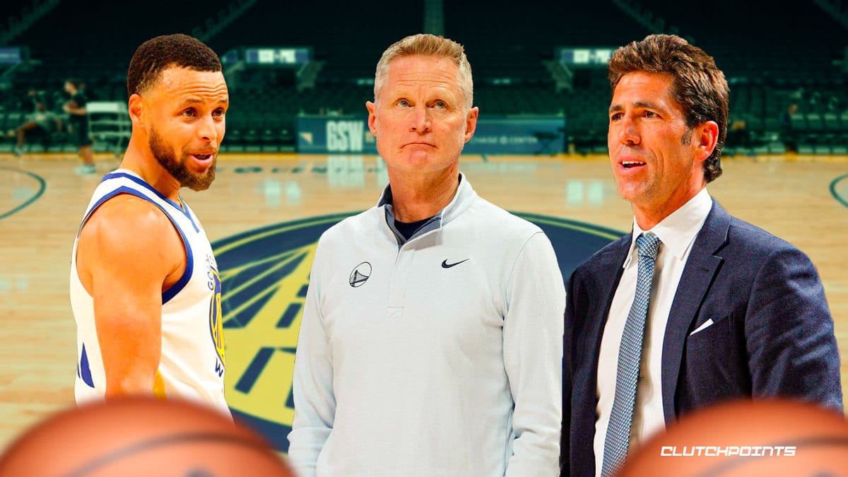 Stephen Curry, Steve Kerr, Bob Myers, Warriors